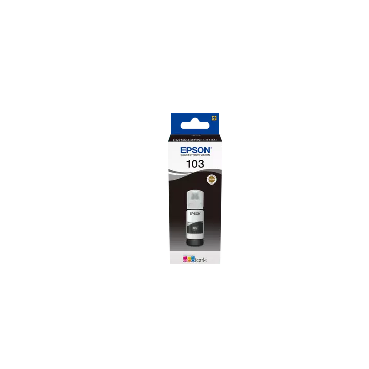 Epson 103 Genuine EcoTank Black Ink 65ml Bottle