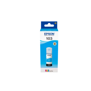 Epson 103 Genuine EcoTank Cyan Ink 65ml Bottle